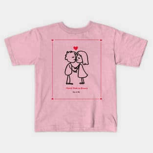 Match Made in Heaven Love Valentine's Day Kids T-Shirt